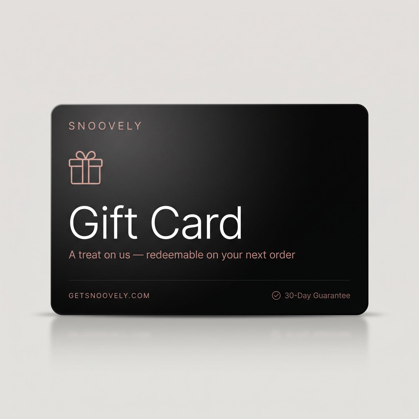 Snoovely $15 Bonus Card