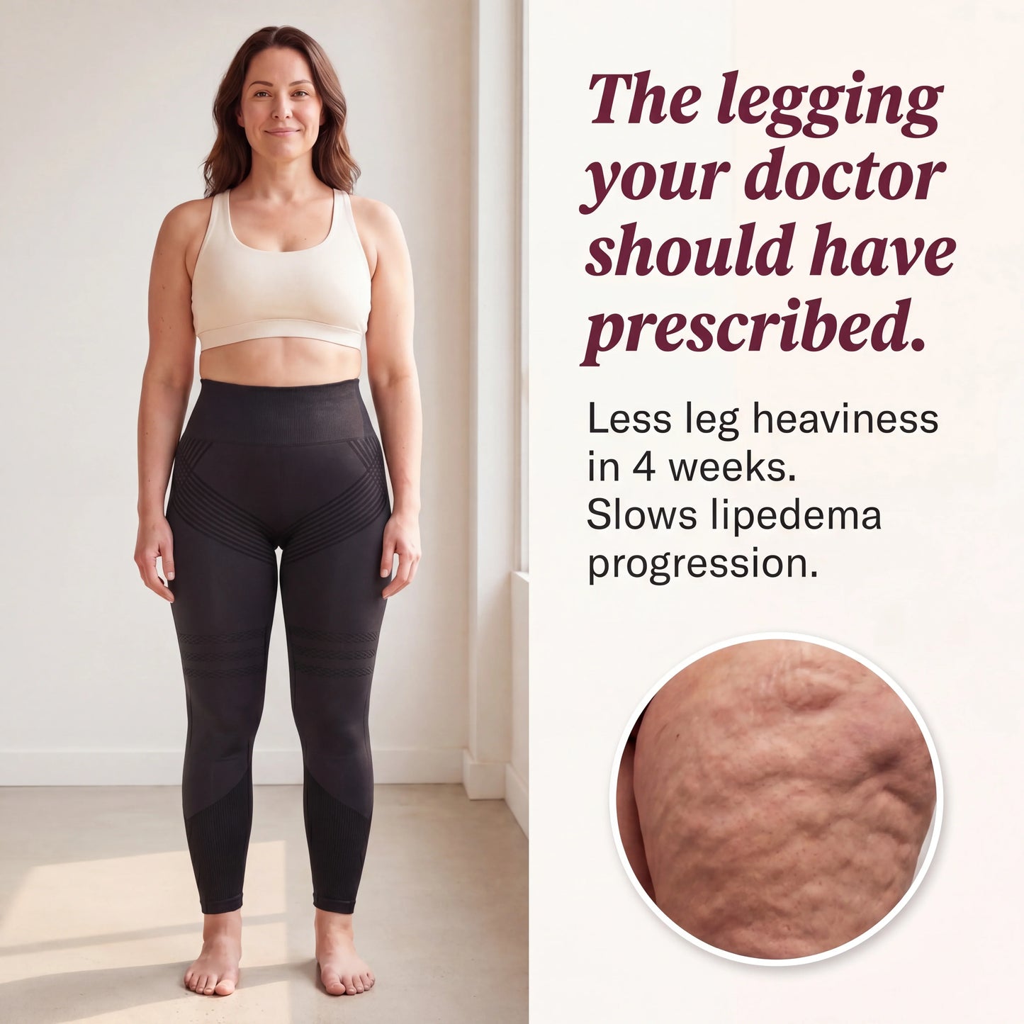 Snoovely Lipedema 3D Leggings - The legging your doctor should have prescribed