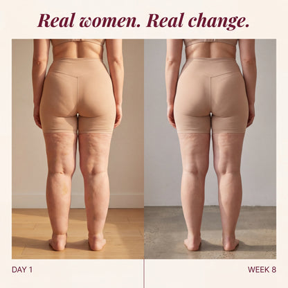 Real women. Real change. - Day 1 to Week 8 transformation
